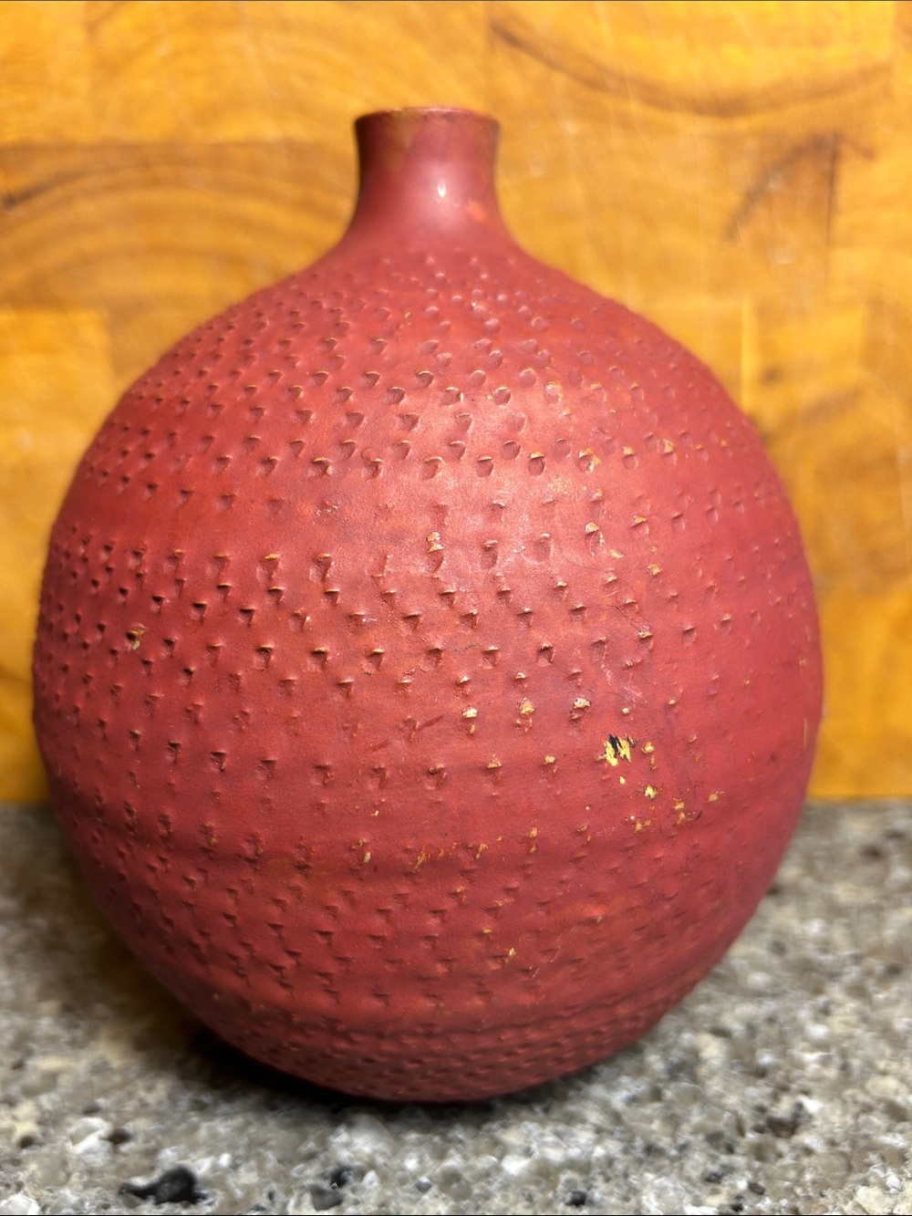OMC vintage mid century pottery modern vase
